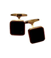 Cufflinks Zancan Man in Steel Zirconia EHG067 - EHG067